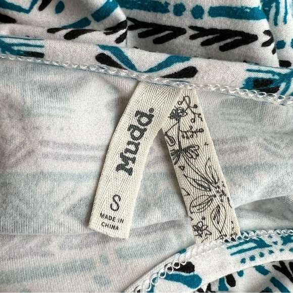 Mudd Bodycon Short Sleeve Print Dress Size S - Picture 2 of 6